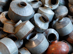 Atmosphère déco Pots zinc Inde