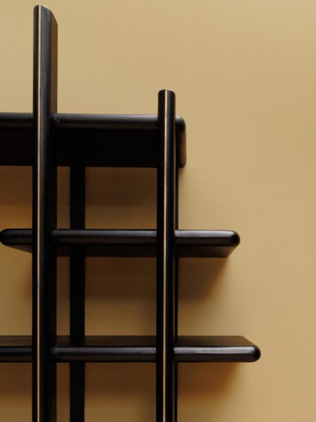 Etagère murale détails or – Image 2