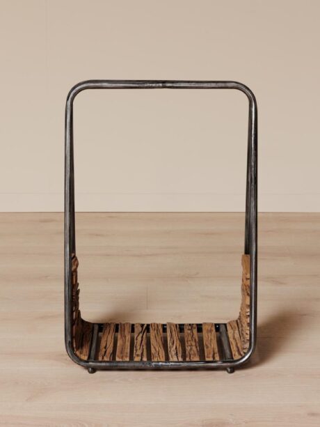 Range bûches bois recyclé – Image 3