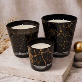 Bougie La flamme Belge Prestige Golden Veins