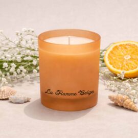 Bougie pastel La flemme Belge